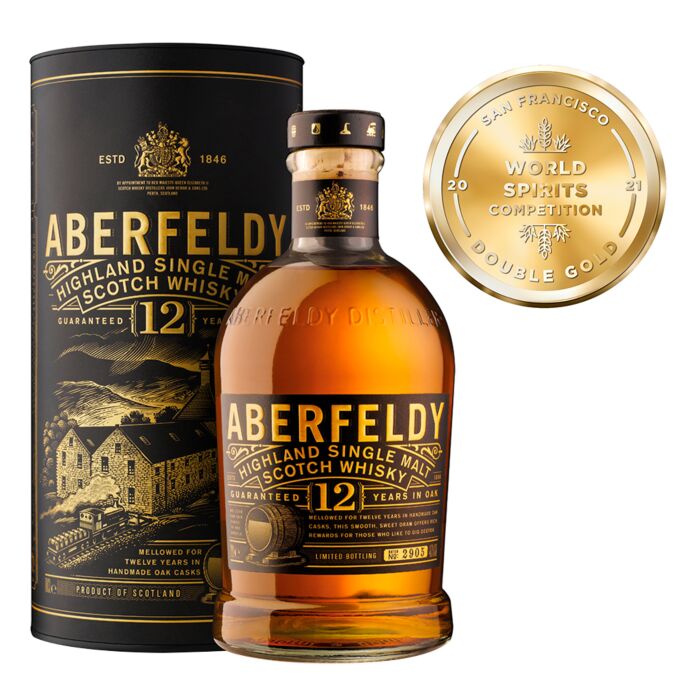 Aberfeldy 12 Year Old Whisky 750ml