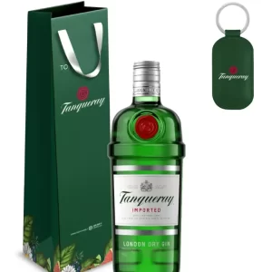 Tanqueray 10 750 ml with Free gift bag and keychain